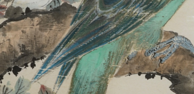 1898-1954   花鸟 纸本画    